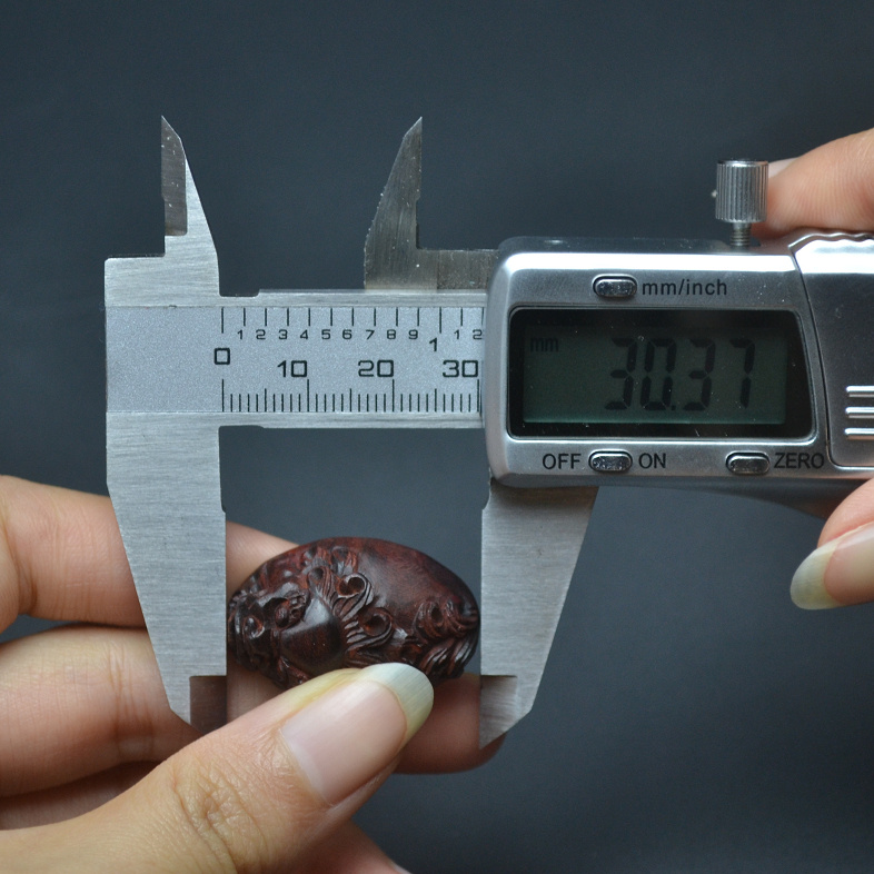 Lobular rosewood cow hair pattern 2.0cm